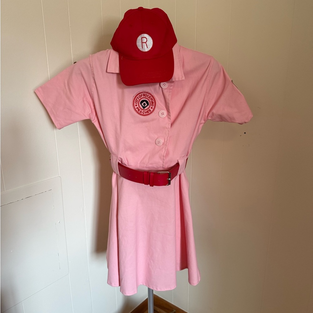 Rockford Peaches Halloween costume, size small
